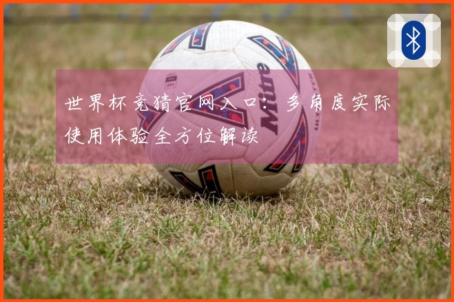 世界杯竞猜官网入口：多角度实际使用体验全方位解读